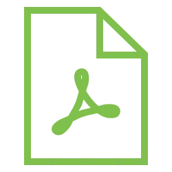 icon green PDF