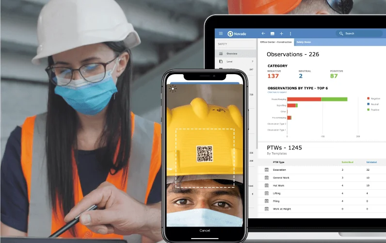 how to operate safely with Novade webinar header