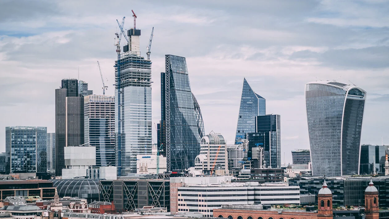 London construction background image