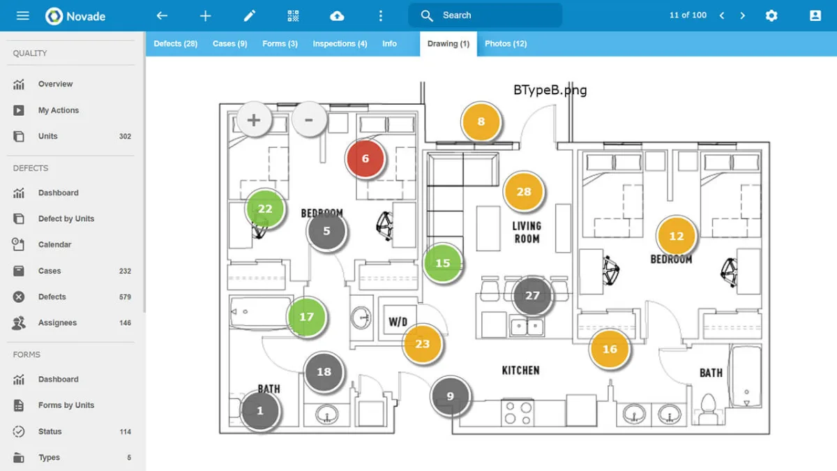 Novade Handover desktop screenshot 03